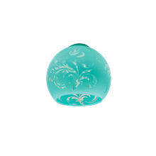 Плафон (Р) 210/1 "Полушар" E27 зел.