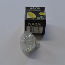 Лампочка MR16 12V LED18/yellow GU5.3 Nakai