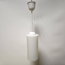Светильник "Цилиндр" №2 белый мат. D12 Н250 (гибкий крепеж), 1хЕ27