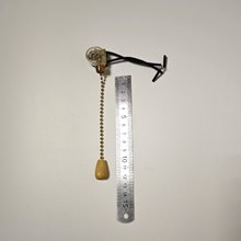 Выключатель для бра 12см золото