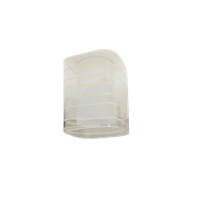 Плафон (К) 0012IL GLASS (двойной стакан) (S) Е14-27